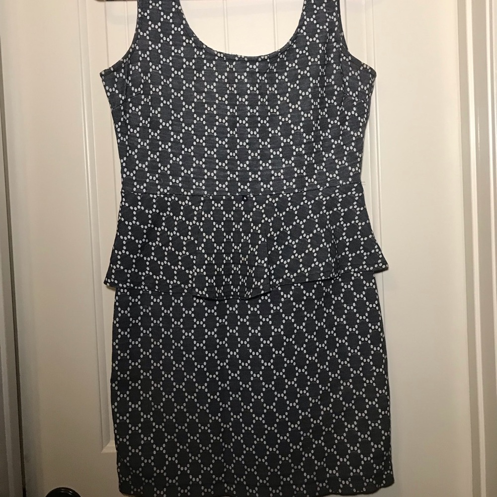 Peplum Fitted Dress